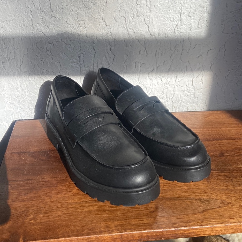 Steve Madden Loafers - Lawrence Black Leather